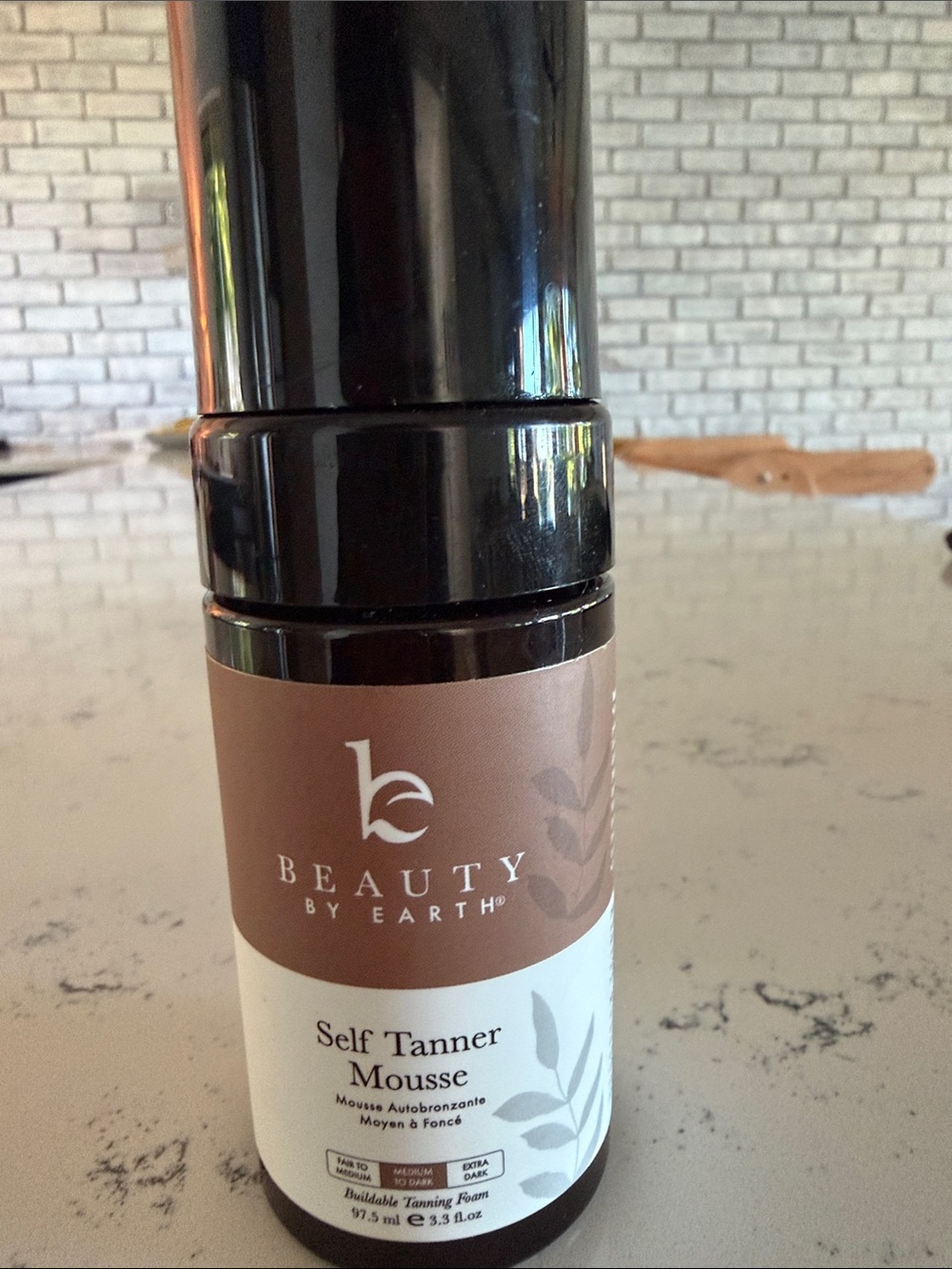 Beauty by Earth Self Tanner Mousse — Natural Brown
